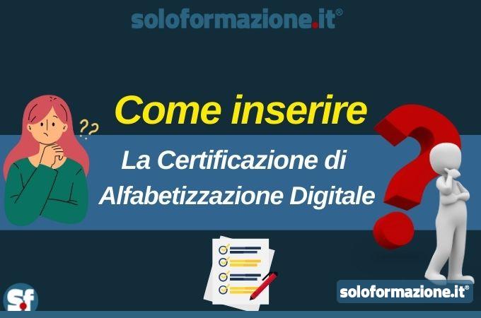 Graduatorie Terza Fascia ATA: Come Inserire la Certificazione di Alfabetizzazione Digitale?